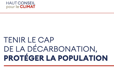 Rapport 2024 du Haut Conseil pour le Climat