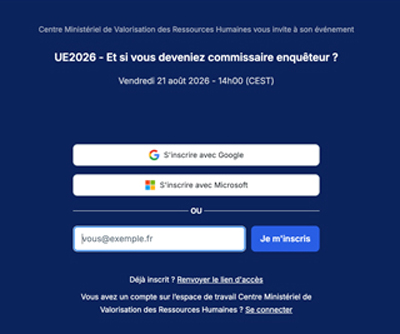 Formation en visioconférence "Devenir commissaire enquêteur"
